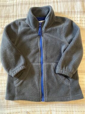 3/$15 ✨ The Children's Place Toddler Boys Gray Fleece Jacket | 2T
